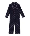 Polo Ralph Lauren Full Body Logo Pajamas Two-piece Pyjamas In Black