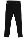 Polo Ralph Lauren Full-length Black Skinny Jeans In Black