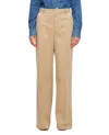 Polo Ralph Lauren Tailored Trousers With Pleated Front In Neutrals