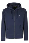 Polo Ralph Lauren Hoodie Man Ralph Lauren - Lsfzhoodm1-long Sleeve-sweatshirt - Blue In Cruise Navy