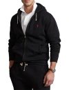 Polo Ralph Lauren Black Cotton-blend Sweatshirt In Black