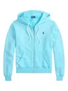 Polo Ralph Lauren Full-zip Hoodie In Blue