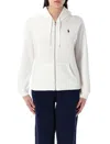 Polo Ralph Lauren Logo Hoodie In White