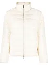 Polo Ralph Lauren Beige Insulated Puffer Coat With High Collar In Neutrals