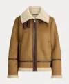 Polo Ralph Lauren Fx Sh Sb 24 Unlined Coat In Brown