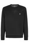 Polo Ralph Lauren Double Knit Cotton-jersey Jumper In Polo Black