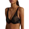 Polo Ralph Lauren Galloon Lace Underwire Plunge Bra