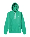 Polo Ralph Lauren Garment-dyed Fleece Hoodie In Green