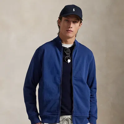 Polo Ralph Lauren Garment-dyed French Terry Jacket In Annapolis Blue