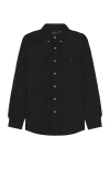 Polo Ralph Lauren Shirt With Pony In Black