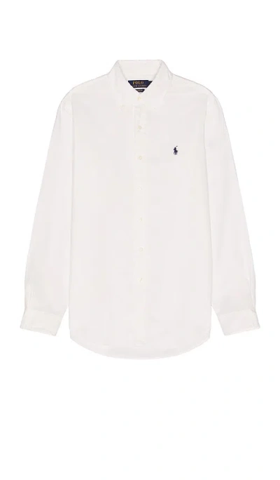POLO RALPH LAUREN GARMENT DYED OXFORD SHIRT