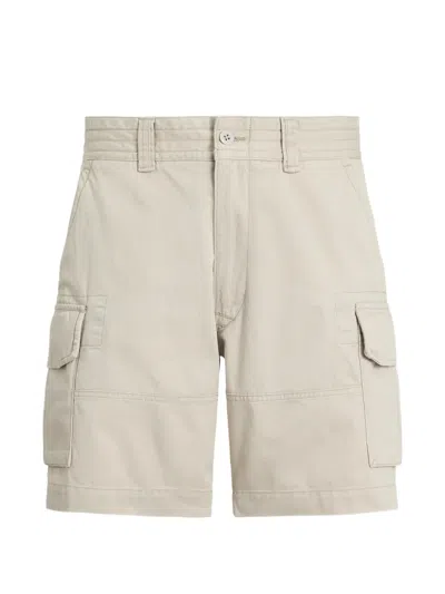 Polo Ralph Lauren Gellar Twill Cargo Shorts In White