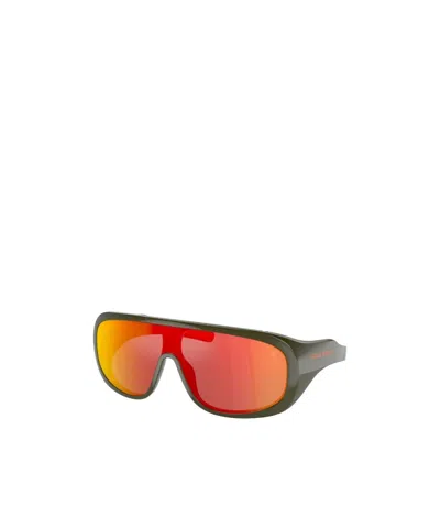 Polo Ralph Lauren Geometric Sunglasses In Black