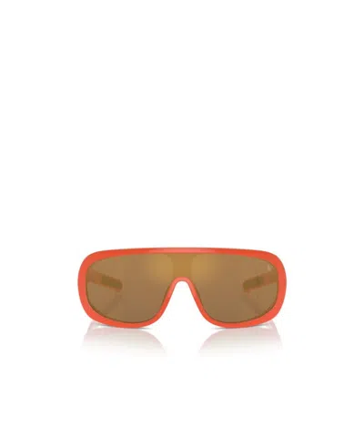 Polo Ralph Lauren Geometric Sunglasses In Red