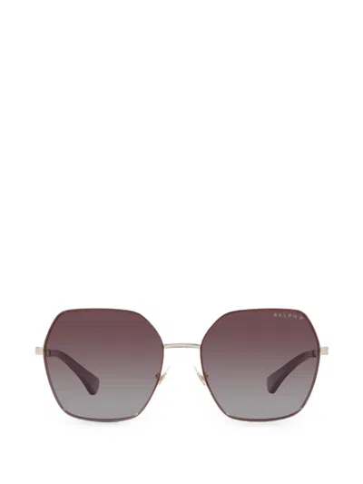 Polo Ralph Lauren Geometric-frame Sunglasses In Purple
