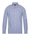 Polo Ralph Lauren Custom Fit Shirt In Blue