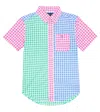Polo Ralph Lauren Gingham Cotton Shirt In Multi 5232 Fun Shirt