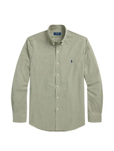 Polo Ralph Lauren Gingham-pattern Shirt In Green