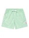 Polo Ralph Lauren Toddler And Little Boys Traveler Drawstring Waistband Swim Trunk In Green