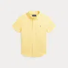 Polo Ralph Lauren Toddler And Little Boys Gingham Seersucker Short Sleeve Shirt In Yellow/white