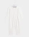 Polo Ralph Lauren Girl's Embroidered Coverall In White