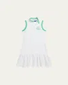 Polo Ralph Lauren Big Pony Logo Terry Dress In White
