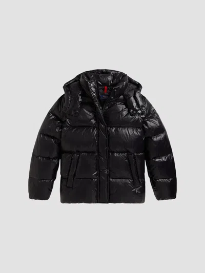 Polo Ralph Lauren Girl's Little Girl's & Girl's Nylon Down Jacket In Black