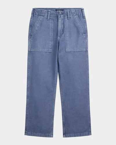 Polo Ralph Lauren Kids' Girl's Ricky Cargo Pants In Blue