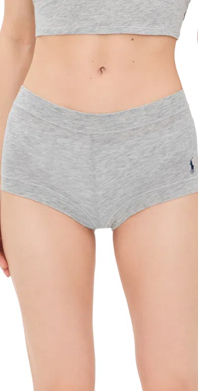 POLO RALPH LAUREN GIRL SHORTS HEATHER GREY