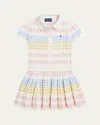 Polo Ralph Lauren Striped Cotton Sweater And Skirt Set In Nevis Multi Stripe
