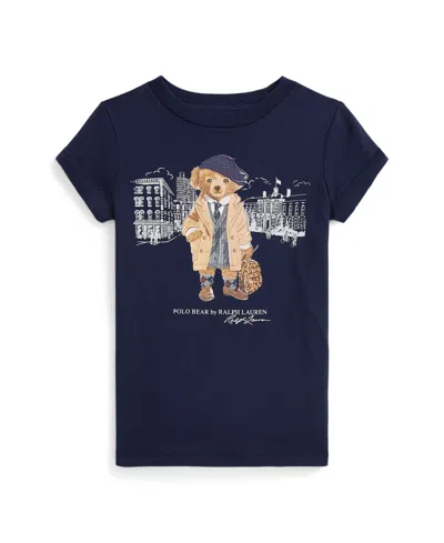 POLO RALPH LAUREN GIRLS 2T-6X SHORT SLEEVE CREWNECK T-SHIRT