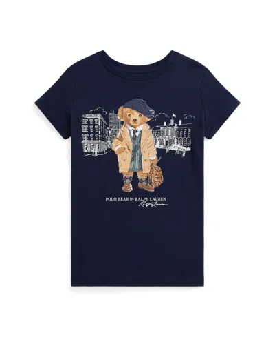 POLO RALPH LAUREN GIRLS 7-16 SHORT SLEEVE CREWNECK T-SHIRT