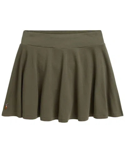 Polo Ralph Lauren Kids' Girls' 7-16 Stretch Mesh Skort In Green