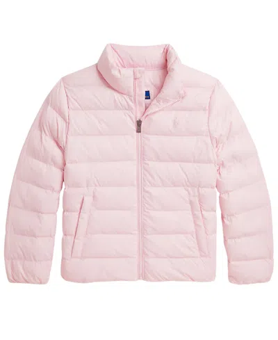 Polo Ralph Lauren Kids' Padded Jacket In Pink