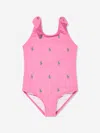 Polo Ralph Lauren Polo Pony One-piece Swimsuit In Pink