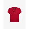 Polo Ralph Lauren Cable-knit Polo Sweater In Red
