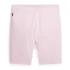 Polo Ralph Lauren Girls Stretch Jersey Cycling Short In Pink