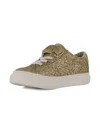 Polo Ralph Lauren Glitter Sneakers In Gold