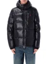 Polo Ralph Lauren Classic Black Bomber Jacket With Ribbed Trim And Structured Fit In Black