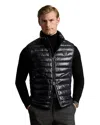 Polo Ralph Lauren Glossed Down Gilet In Polo Black