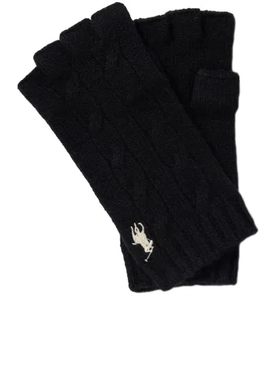 Polo Ralph Lauren Gloves Accessories In Black