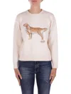 Polo Ralph Lauren Golden Retriever Sweater - Cream In Neutral