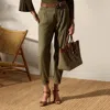 Polo Ralph Lauren Gordon Cotton Gabardine Pant In Moss