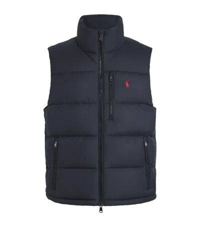 Polo Ralph Lauren Gorham Down Gilet In Blue