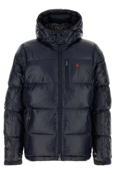 Polo Ralph Lauren Navy Blue Nylon Down Jacket