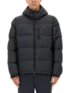 Polo Ralph Lauren Black Polyester Down Jacket In Black