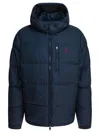 Polo Ralph Lauren Gorham Water-repellent Ripstop Fabric Down Jacket Clothing In Blue