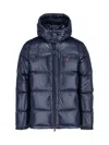 Polo Ralph Lauren The Gorham Glossed Down Jacket In Blue