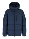 Polo Ralph Lauren Gorham Water-repellent Ripstop Fabric Down Jacket Clothing In Blue