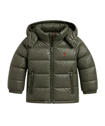 Polo Ralph Lauren Kids' Gorham Padded Jacket In Green